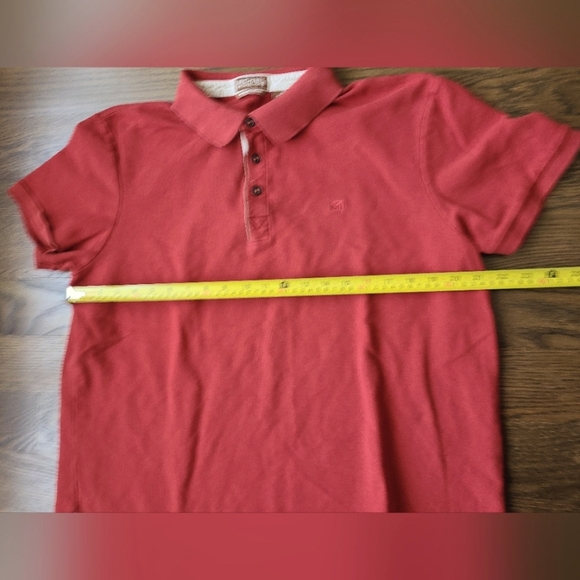 MICHAEL Michael Kors Red Polo T-Shirt Sz.XL Slim Fit - Picture 3 of 7